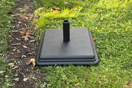 High Quality Rentals - Stylish Black Umbrella Base High Quality Rentals - Stylish Black Umbrella Base