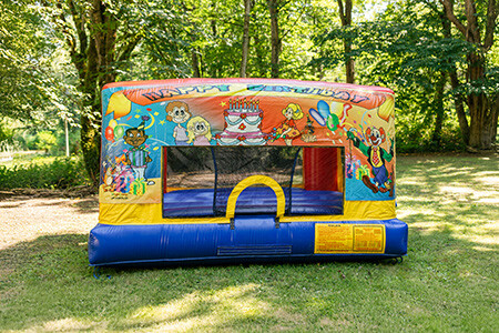 High Quality Rentals - Small Bouncer - Happy Birthday