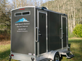 High Quality Rentals - Washroom Trailer