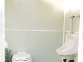 High Quality Rentals - Washroom Trailer